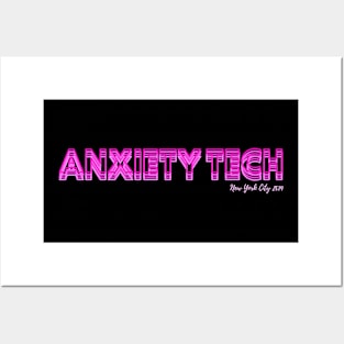 AnxietyTech 2019 Pink Posters and Art